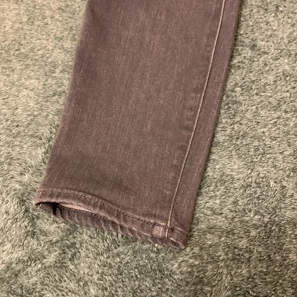 Hoxton High Rise Ankle Skinny Jeans in Gray Peaks